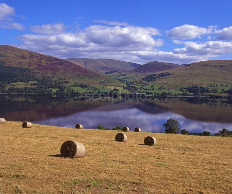 Summer View From The Shore Of Loch Tay Perthshire