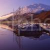 Beautiful Winter Reflections At The North East End Of Loch Lochy Near Laggan Locks Great Glen West Highlands