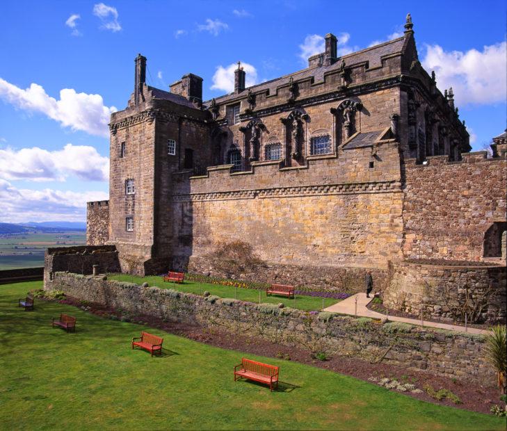 Stirling Castle From Grounds