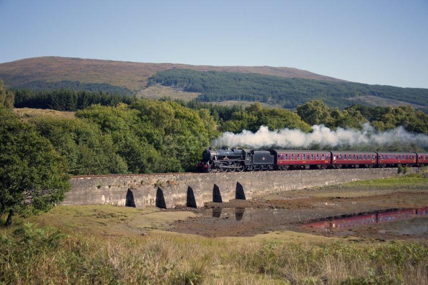 BLACK 5 ON LOCH EIL