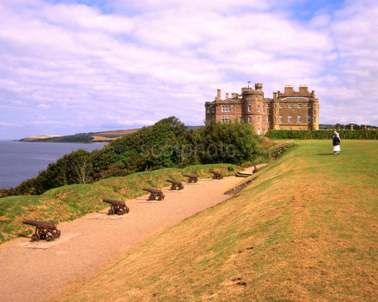 The Battlements At Culzean Castle Ayrshire Coast