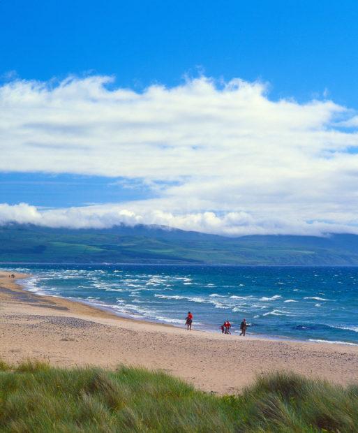 Machrihanish Bay With It S Long Stretch Of Sands Situated On The West Coast Of The Kintyre Peninsula