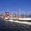 PS Waverley At Speed On The Clyde After Departing Rothesay