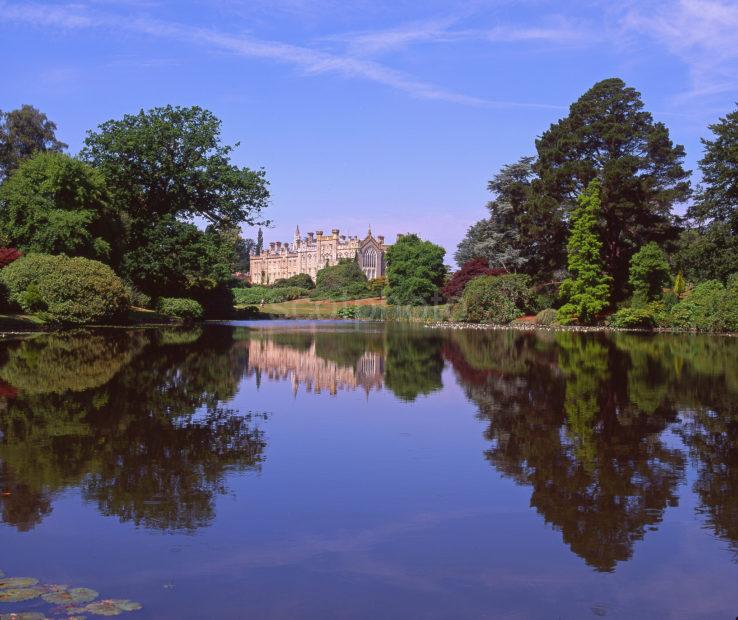 Sheffield Park House Seen From One Of The Five Lakes Within This 100acre Garden Owned By The National Trust Uckfield Sussex