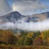 PANORAMIC AUTUMN VIEW BEN CRUACHAN DALMALLY