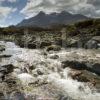 WY3Q9705 Waterfalls At Sligiachan With Cuillins