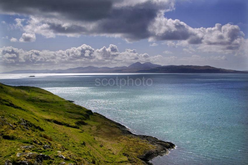 View To Jura From Keilmore By Tayvallich Argyll