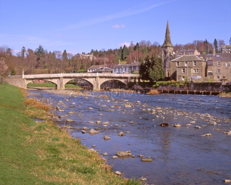 Langholm From The River