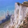 Beachy Head Lighthouse From Cliffs Sussex