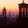 Edinburgh Skyline From Calton Hill Edinburgh