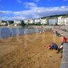 Promenade And Beach Scene In Weston Super Mare