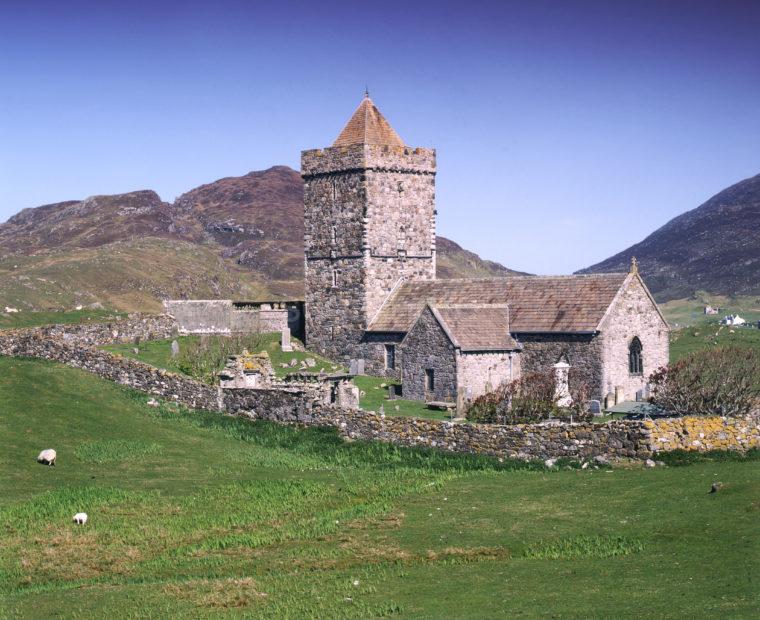 St Clements Church At Rodel Renish Point South Harris