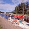 Laggan Locks On The Caledonian Canal In The Great Glen