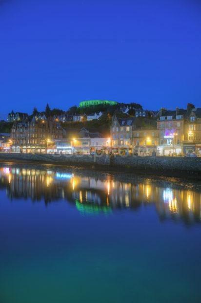 OBAN AT NIGHT PORTRAIT