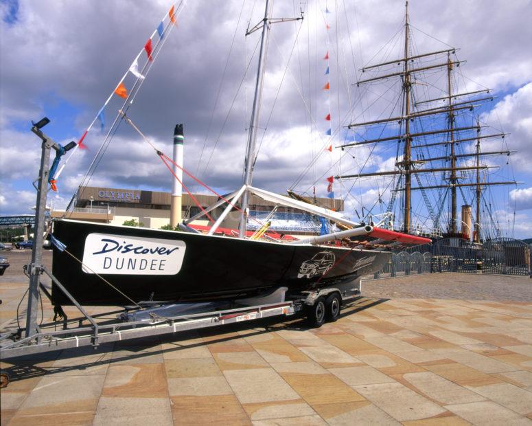 The Discovery At Her New Birth At Discovery Centre Dundee Tayside