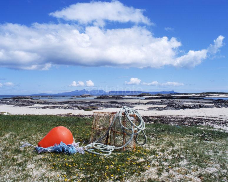 The Sands Of Morar With Isles Of Eigg And Rhum