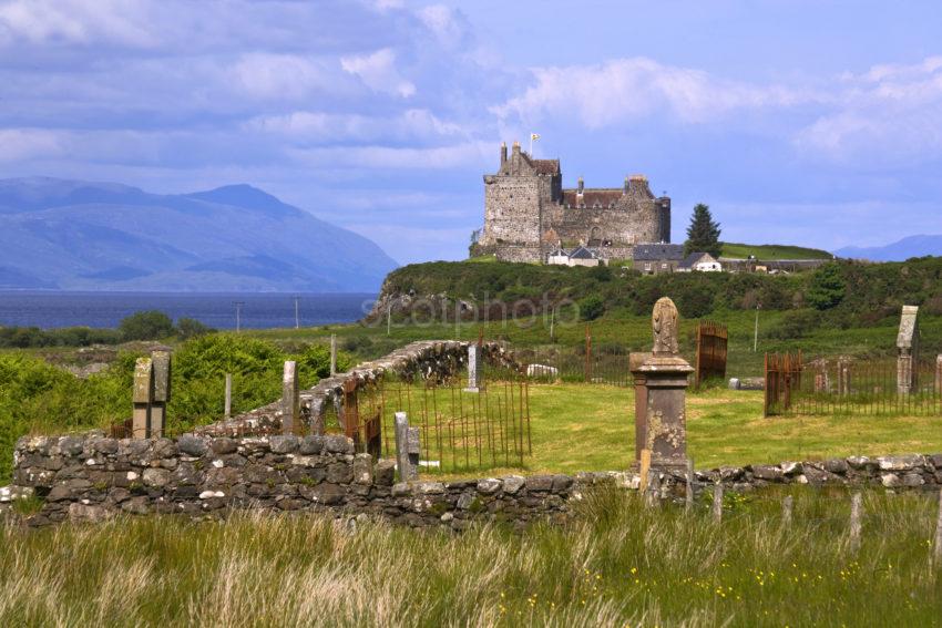 Duart Castle From Graveyard