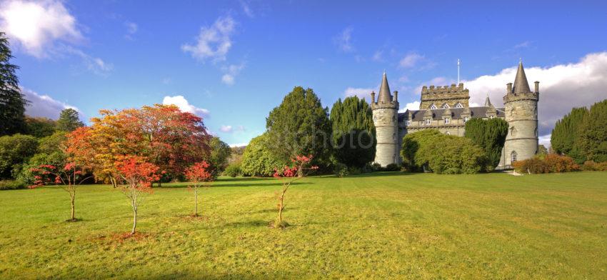 0I5D6150 PANORAMIC OF INVERARAY CASTLE