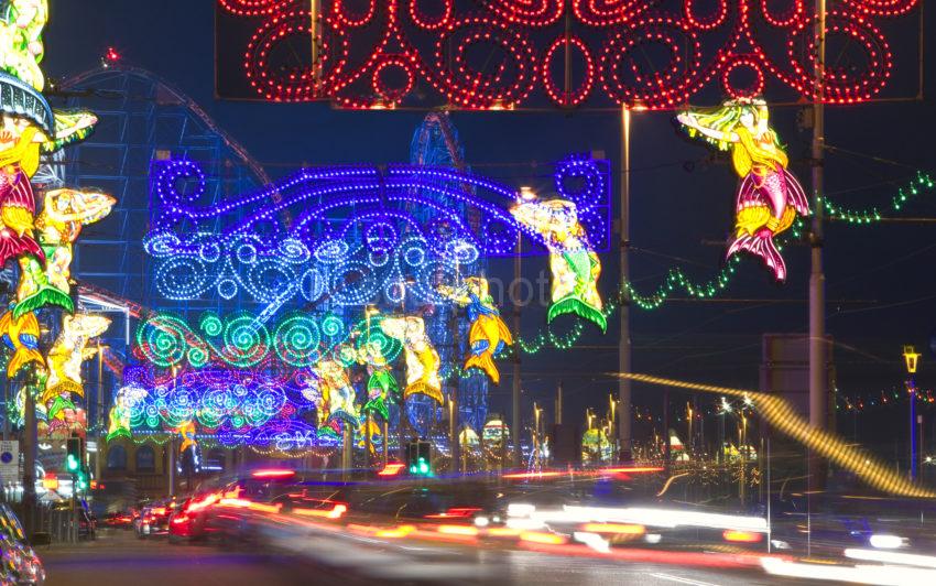 Blackpool Illuminations Pleasure Beach