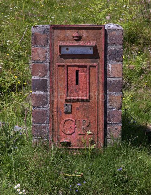 Old Postbox George Reign Island Of Eigg