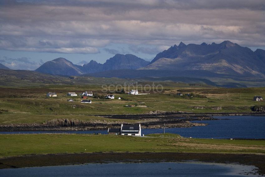 WY3Q8630 Towards The Rugged Cuillins From Roag Nr Dunvegan Skye