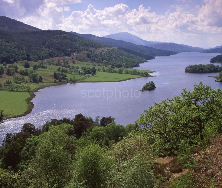 Loch Tummel Perthshire Springtime