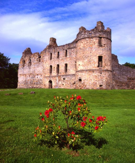 Balvenie Castle With Curtain Wall 13th Cent Nr Dufftown Moray