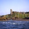 Unusual View Of Dunure Castle Ruins 12th Cent Nr Dunure Ayrshire Firth Of Clyde