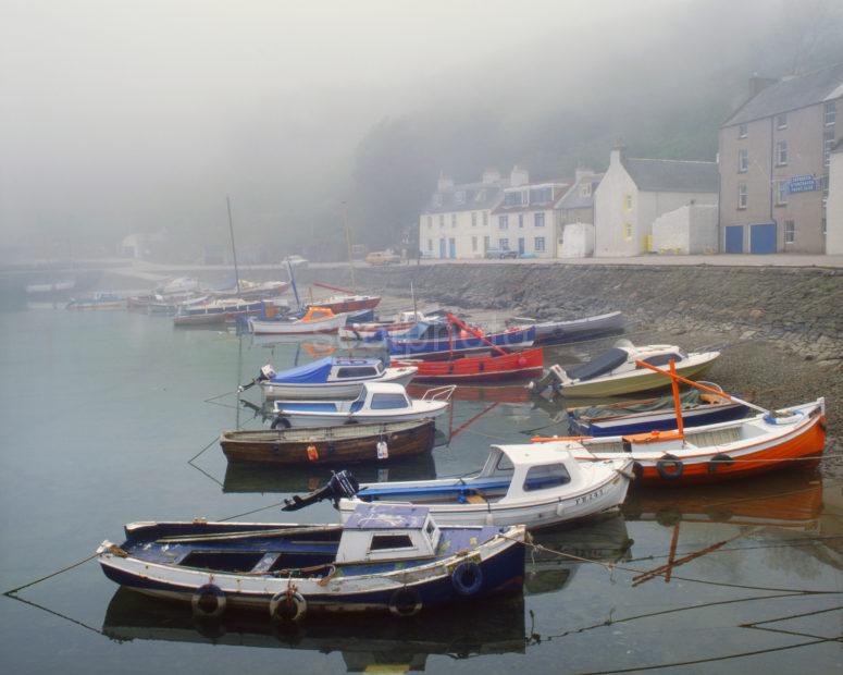 Misty Stonehaven Harbour