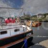 SUMMER IN ARDRISHAIG HARBOUR CRINAN CANAL