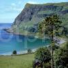 Summer View Of Carsaig Bay And Cliffs Island Of Mull