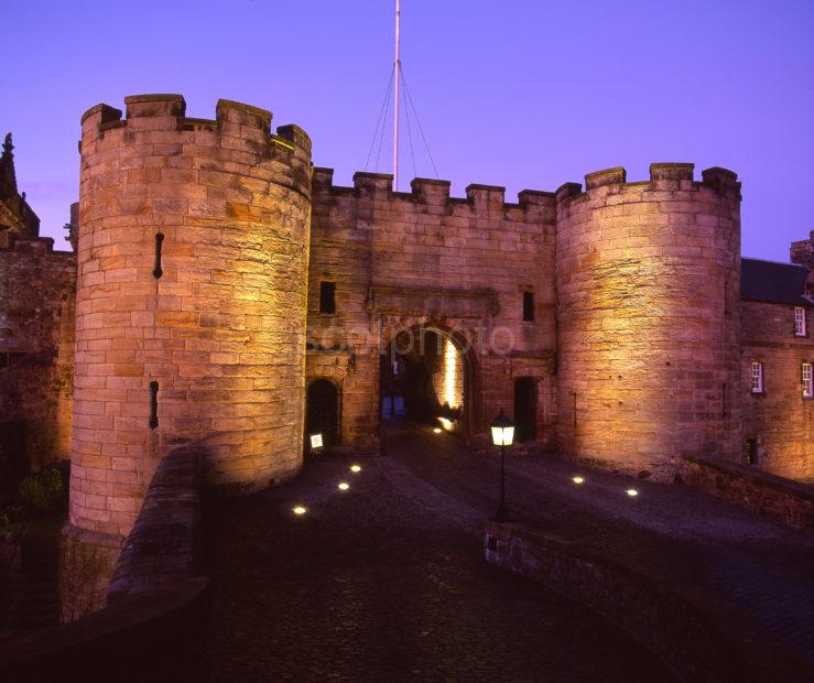 Stirling Castle Floodlit Stirling Central Region