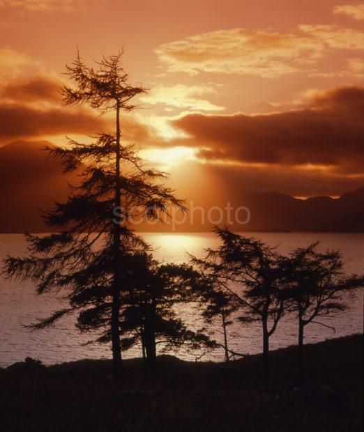 Loch Quoich Sunset