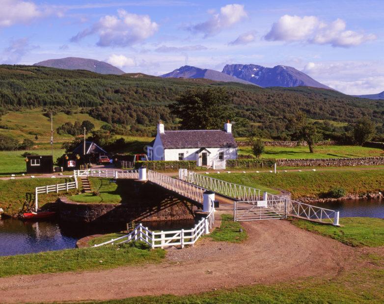 Ben Nevis From Caledonian Canal