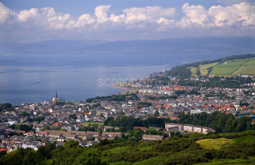 Largs From Hillside