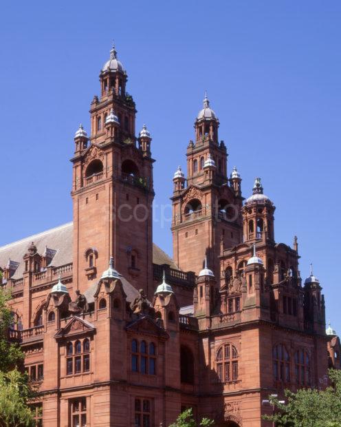 Kelvingrove Museum Art Gallery In Baroque Style City Of Glasgow