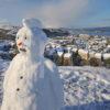 Winter View Of Oban Bay From Soroba Hillside