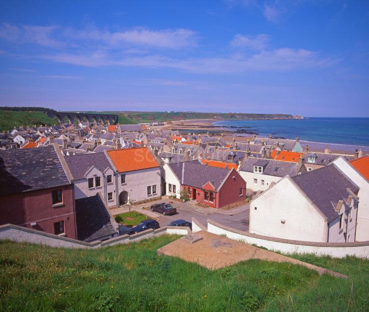 View Overlooking Picturesque Cullen Banffshire