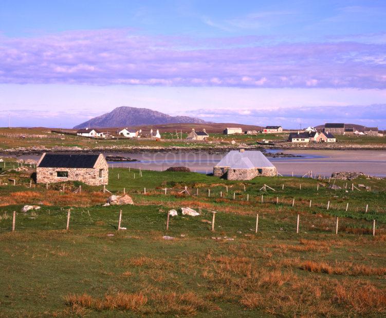 Clachan Na Luib And Ben Eaval North Uist Outer Hebrides