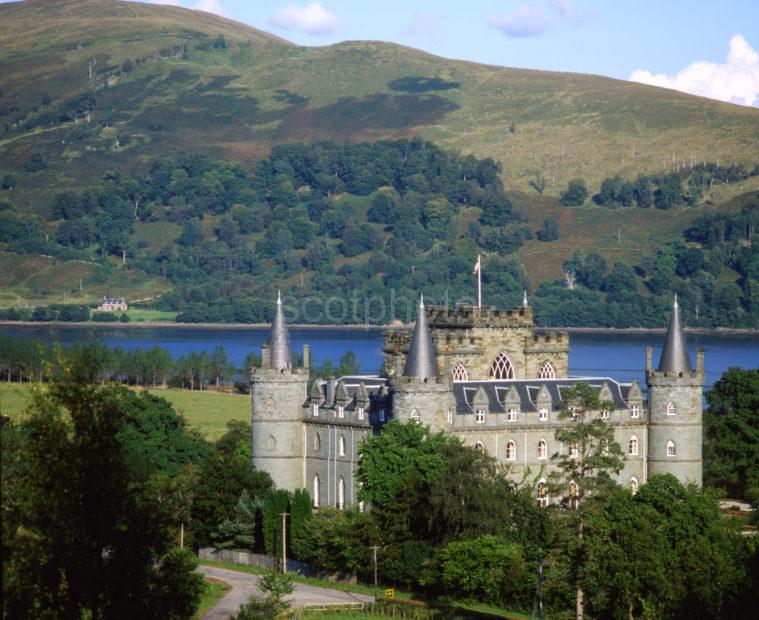 Inveraray Castle And Loch Fyne