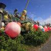 Colourful Buoys On Tiree Croft