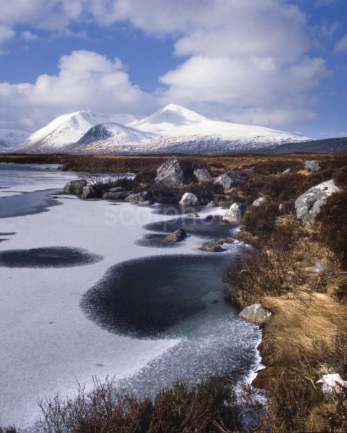 Loch Ba Rannoch Moor Towards The Black Mountains