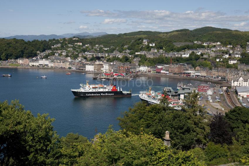 Oban From Pulpit Hill Summer 2010