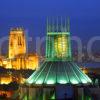 L141 The Two Liverpool Cathedrals At Night