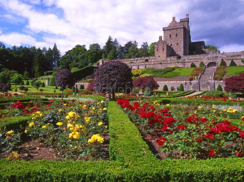 Drummond Castle Near Crief Perthshire