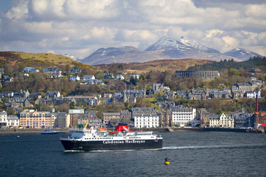 WY3Q9667 Great View Oban Cruachan From Kerrera