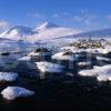 Loch Ba Rannoch Moor With Black Mountains