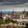 TOWARDS CALTON HILL FROM EDINBURGH CASTLE