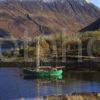 Pap Of Glencoe With Yacht