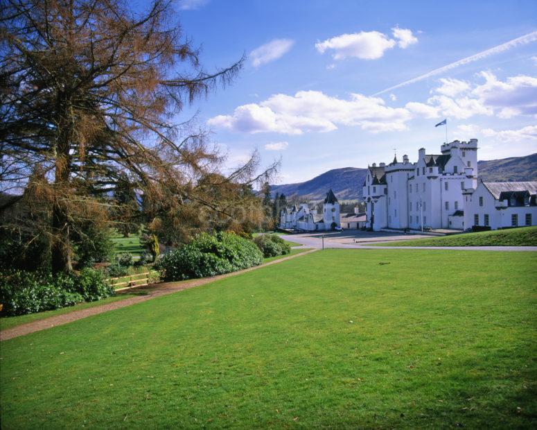 Towards Blair Castle From Grounds